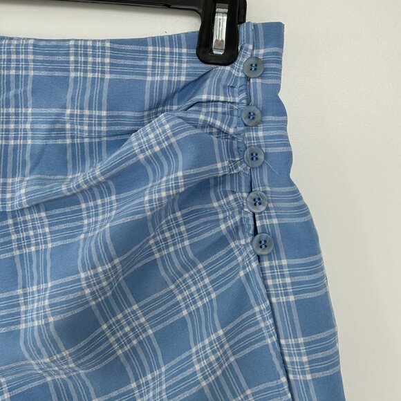 Plaid Blue Skort - Picture 2 of 12